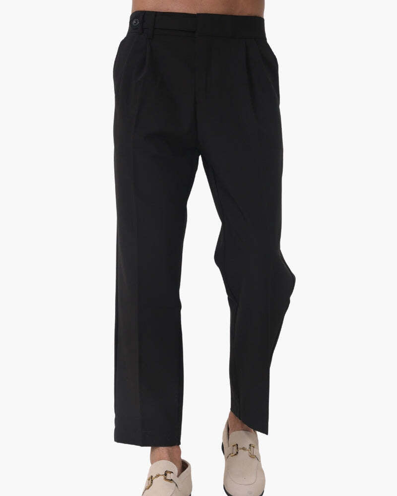 Parisian High-Waisted Trousers – Timeless Tailored Cut