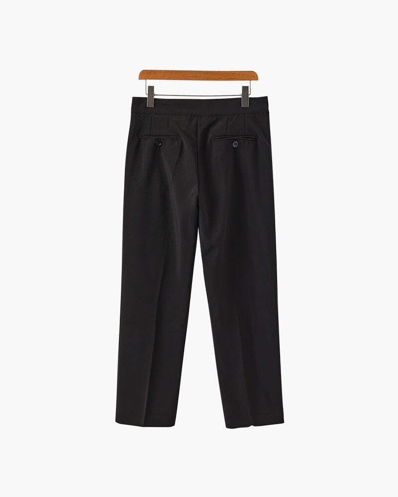 Parisian High-Waisted Trousers – Timeless Tailored Cut
