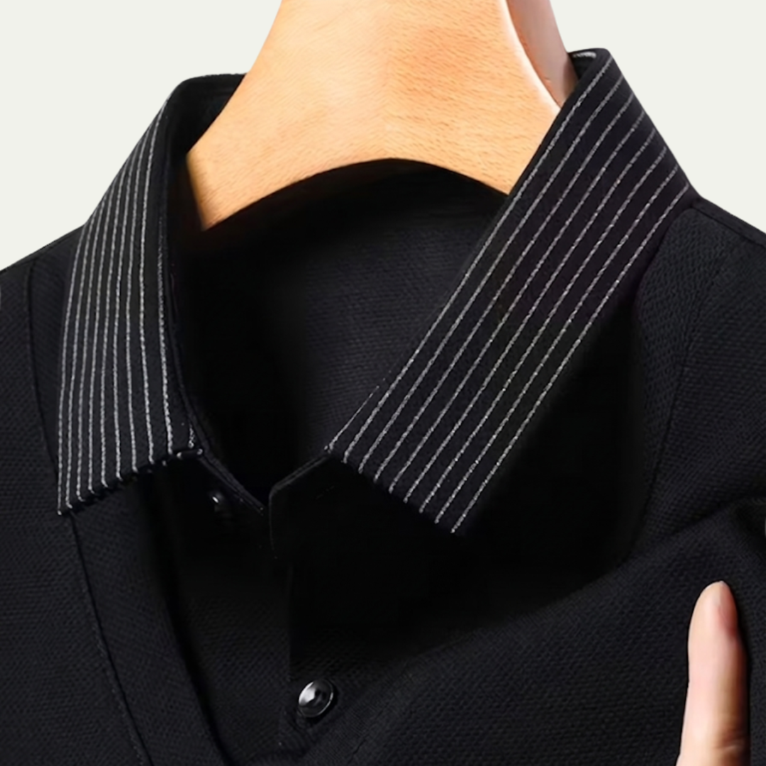 Kensington V-Neck Knit Polo