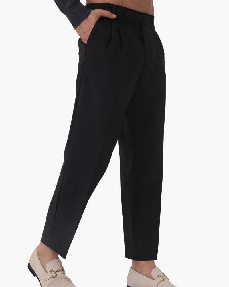 Parisian High-Waisted Trousers – Timeless Tailored Cut