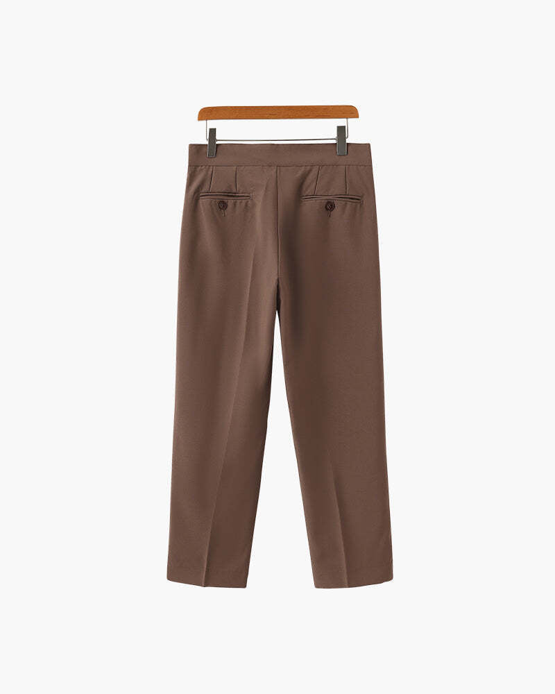 Parisian High-Waisted Trousers – Timeless Tailored Cut