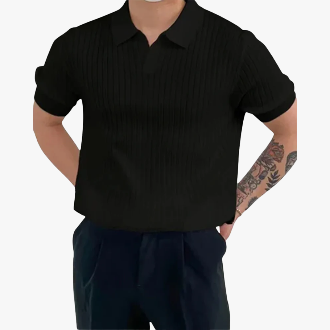 Florence - Ribbed Cotton Polo