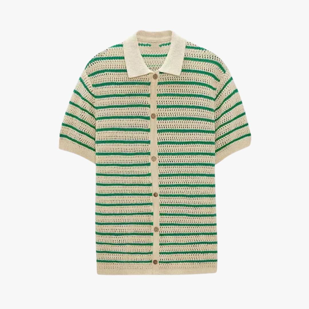 Marbella - Knitted Button Shirt