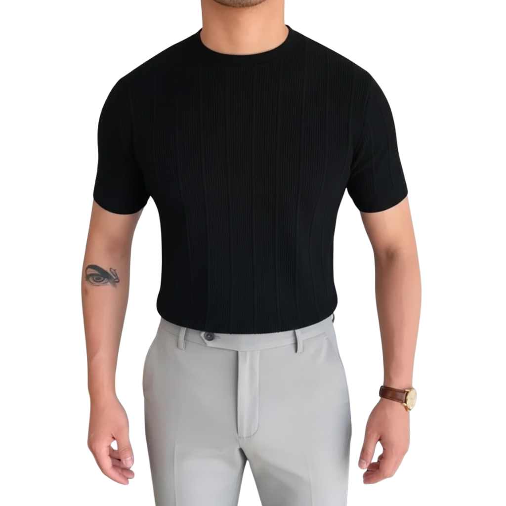 Cannes Ribbed T-Shirt
