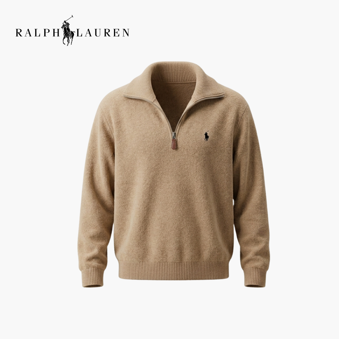 The Gstaad Quarter-Zip Sweater