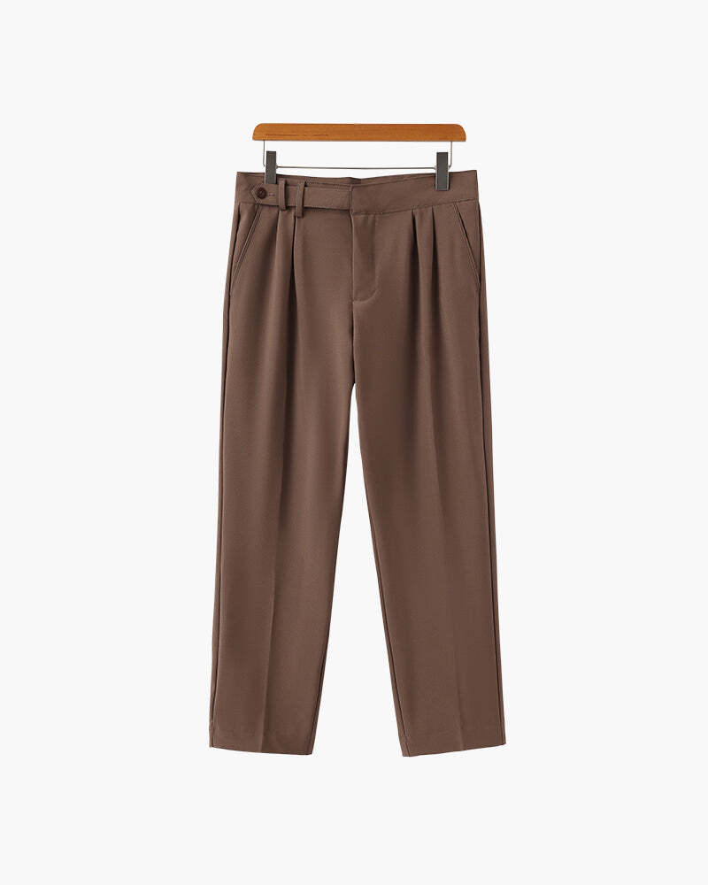 Parisian High-Waisted Trousers – Timeless Tailored Cut